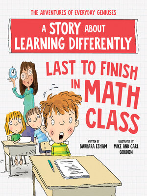 cover image of Last to Finish, a Story About the Smartest Boy in Math Class